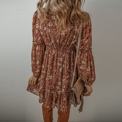 European And American Bohemian Style Dress Women