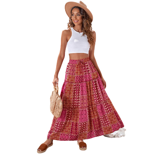 Loose Casual High Waist Dress For Women